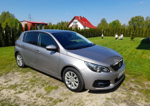 Peugeot 308 cena 40500 przebieg: 94228, rok produkcji 2018 z Grudziądz małe 56